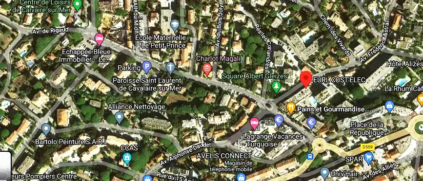 Devis électricien à Cavalaire-sur-Mer