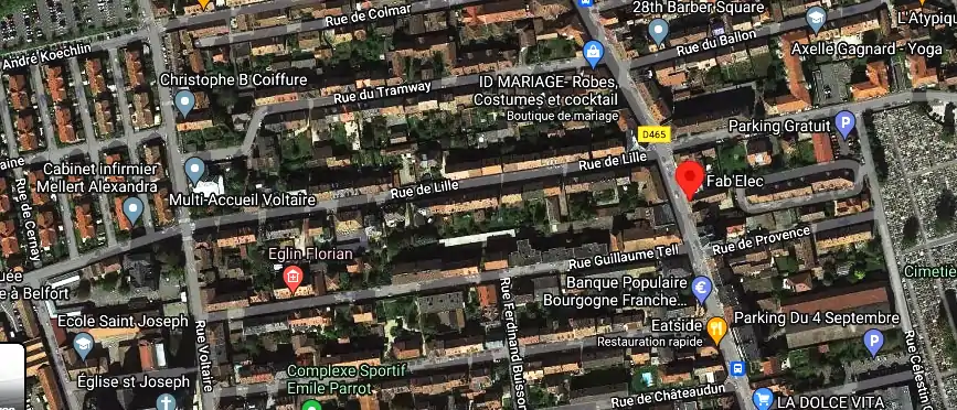 Devis électricien à Belfort