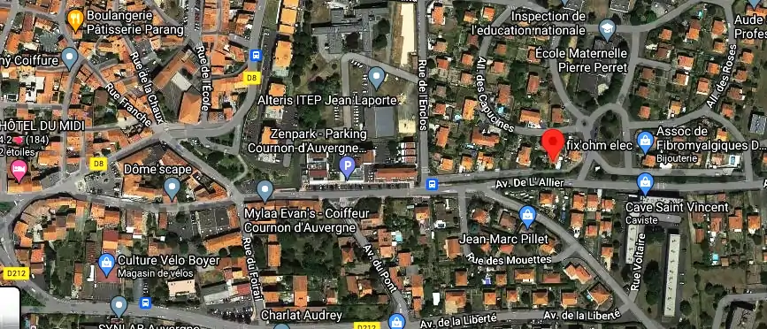 Devis électricien à Cournon-d'Auvergne