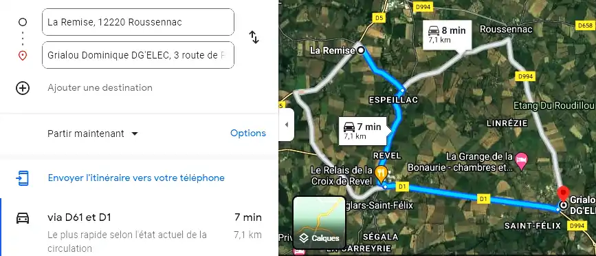 Electricien Grialou Dominique DG&rsquo;ELEC à Anglars-Saint-Félix