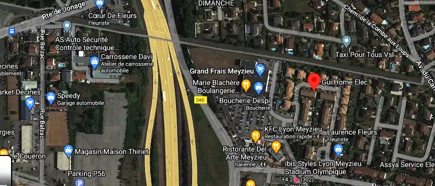 Electricien Gui Home Elec à Meyzieu