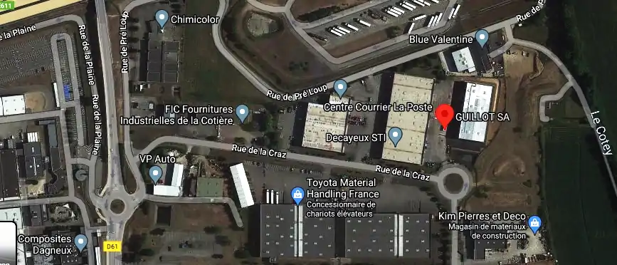 Electricien GUILLOT SA à Dagneux