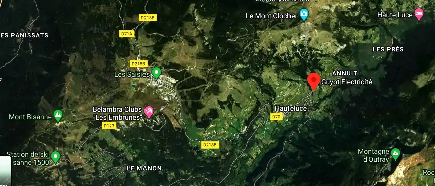 Electricien Guyot Electricité à Hauteluce