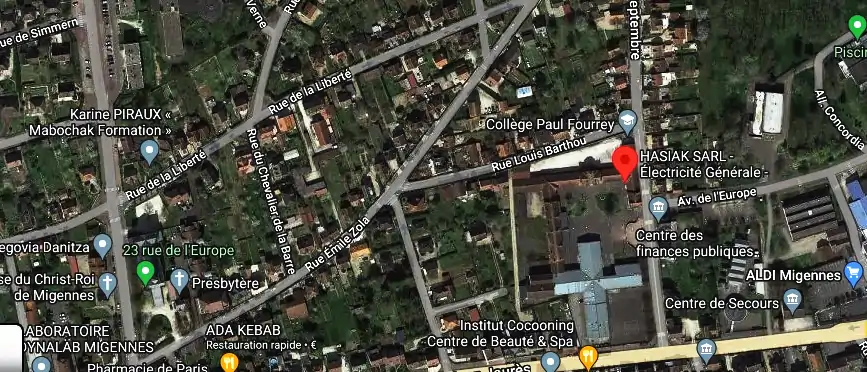 Devis électricien à Migennes