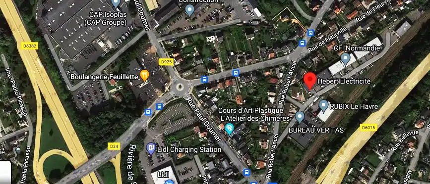 Devis électricien à Harfleur