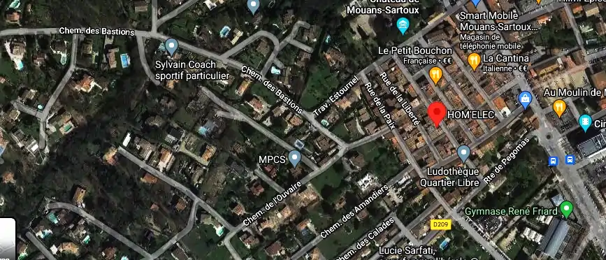 Devis électricien à Mouans-Sartoux