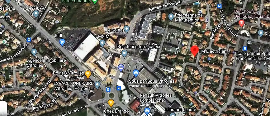 Devis électricien à Vitrolles