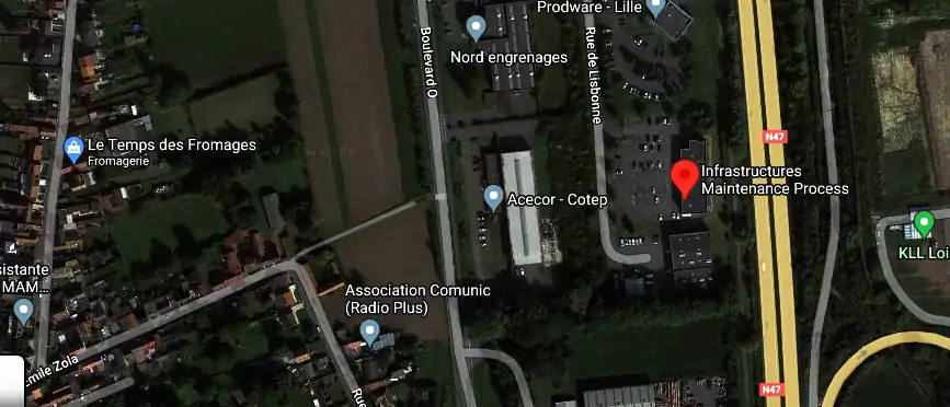 Electricien Infrastructures Maintenance Process à Douvrin