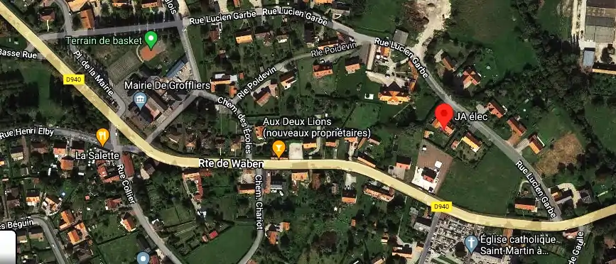 Devis électricien à Groffliers