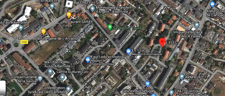 Devis électricien à Albertville