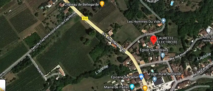 Devis électricien à Paillet