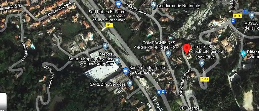 Devis électricien à Contes