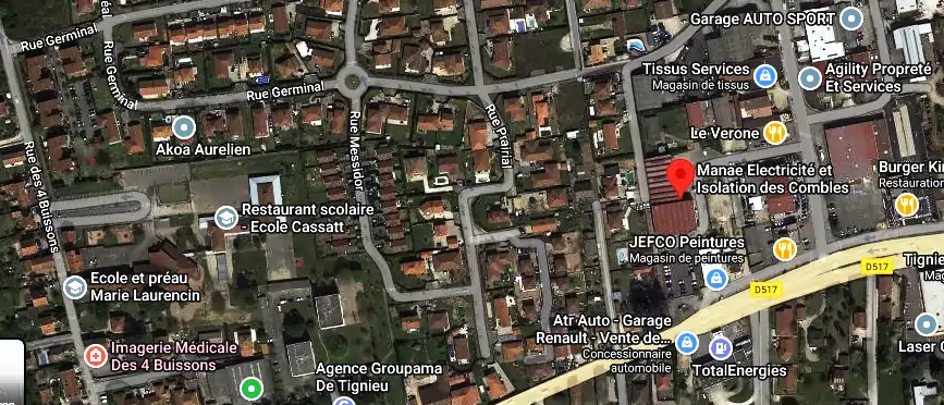 Devis électricien à Tignieu-Jameyzieu