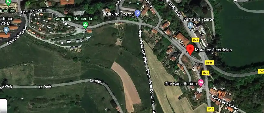 Devis électricien à Yzeron