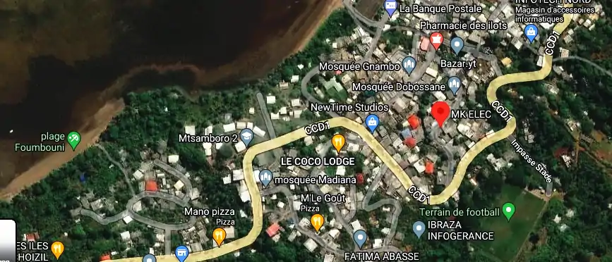 Devis électricien à 4 impasse Kamardine, Ahamada, Mtsamboro 97630, Mayotte