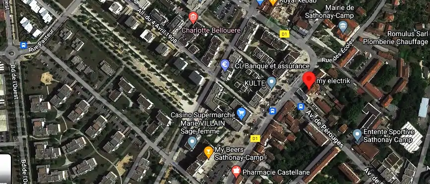 Devis électricien à Sathonay-Camp