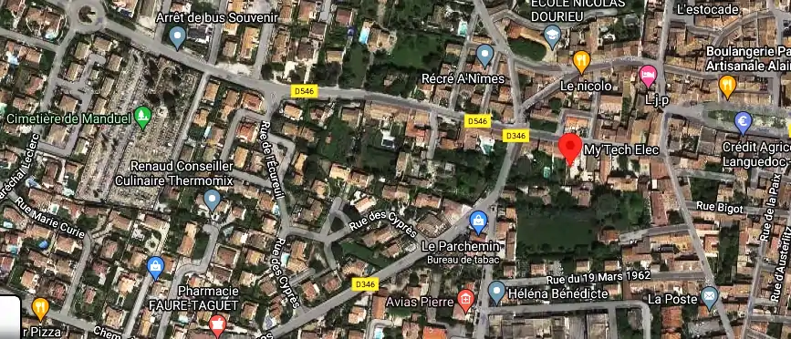 Devis électricien à Manduel