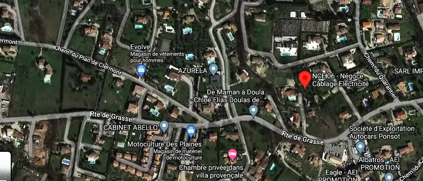 Electricien NCE 06 – Négoce Câblage Electricité à Châteauneuf-Grasse