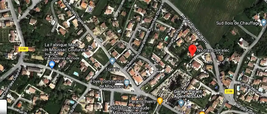 Electricien Nicolas clim&rsquo;elec à Moussac