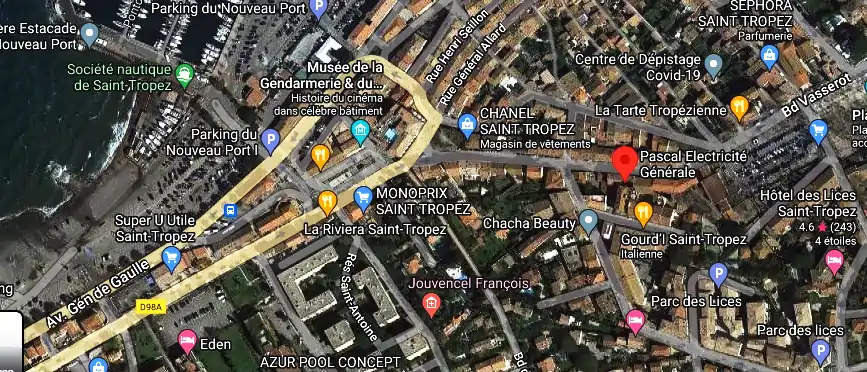 Devis électricien à Saint-Tropez