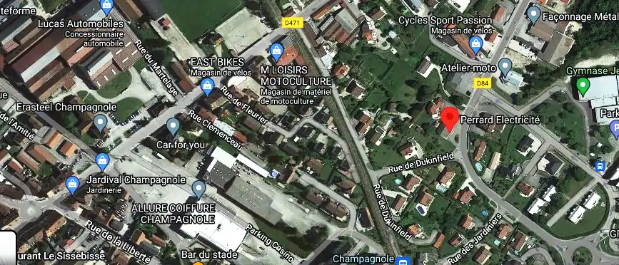 Devis électricien à Champagnole