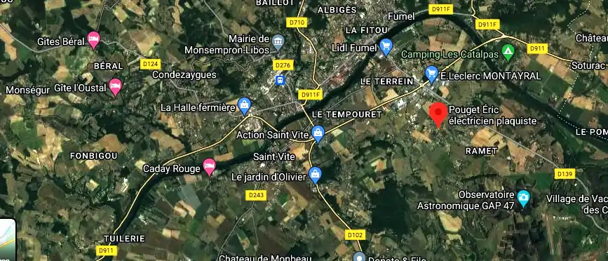 Devis électricien à 47500 Montayral