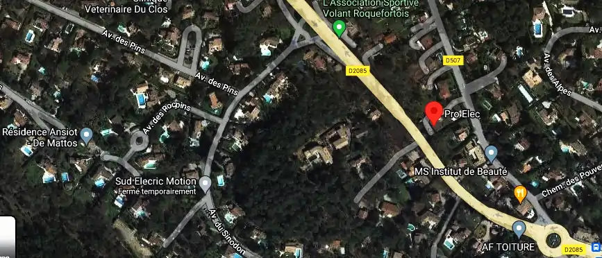 Devis électricien à Roquefort-les-Pins