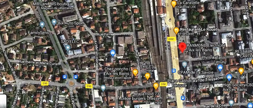 Devis électricien à Aix-les-Bains