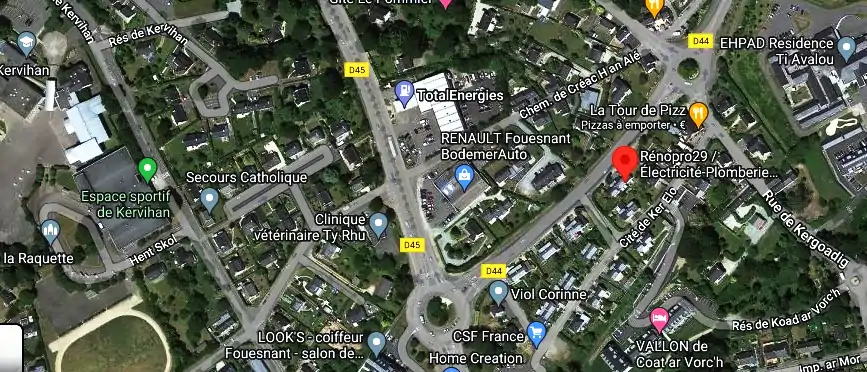 Devis électricien à Fouesnant