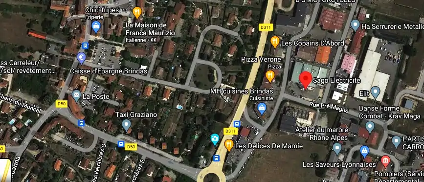 Devis électricien à Brindas