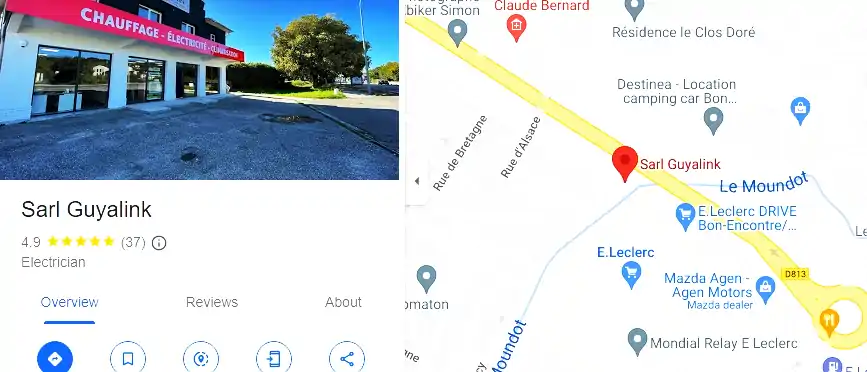 Devis électricien à Boé