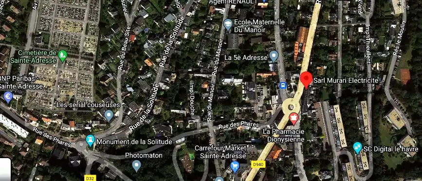 Devis électricien à Sainte-Adresse