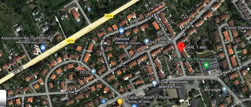 Devis électricien à Seichamps