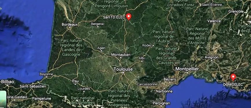 Electricien Sarl TD ELEC à Cavagnac