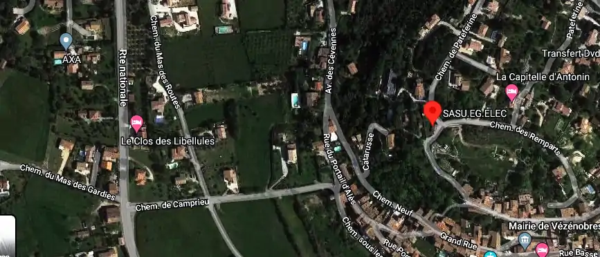 Devis électricien à Vézénobres