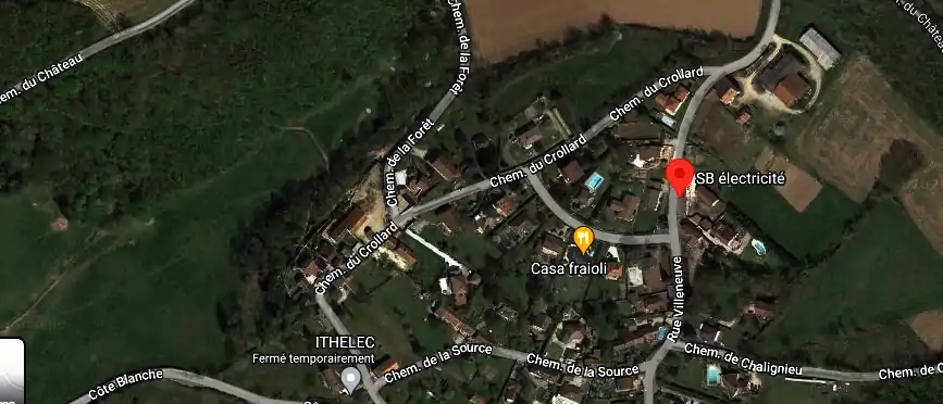 Devis électricien à Chozeau