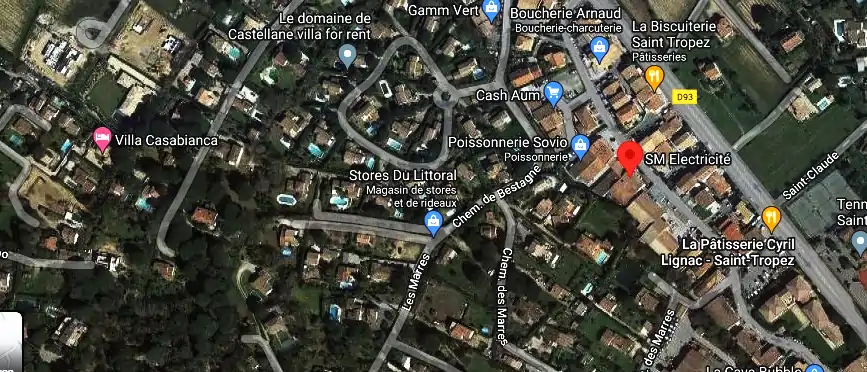 Devis électricien à Saint-Tropez