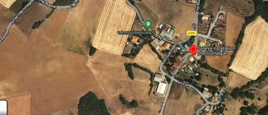 Electricien Solarya installation photovoltaïque à La Bâtie-Vieille