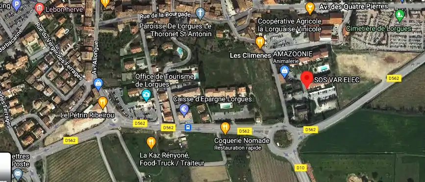 Devis électricien à Lorgues