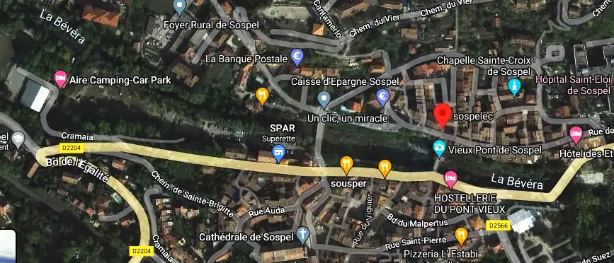 Devis électricien à Sospel