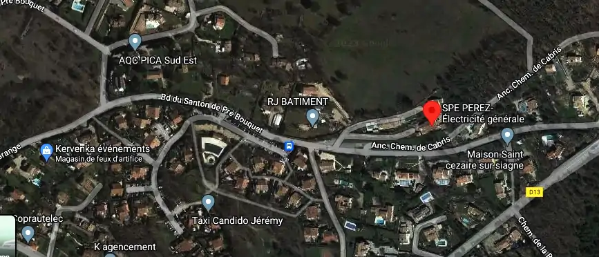 Devis électricien à Saint-Cézaire-sur-Siagne