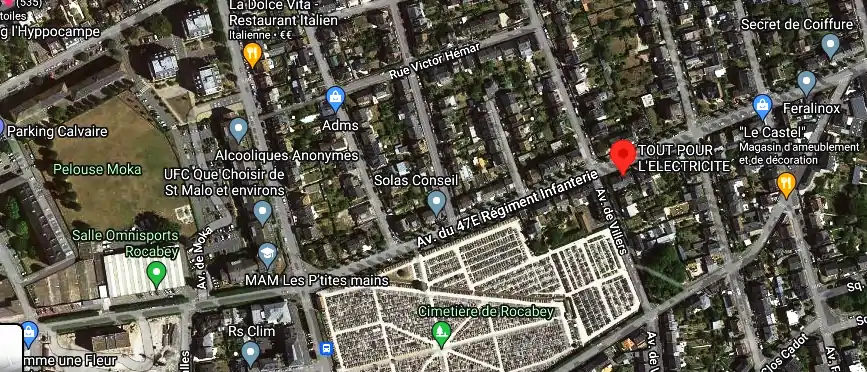 Devis électricien à Saint-Malo