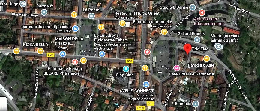 Devis électricien à Carmaux