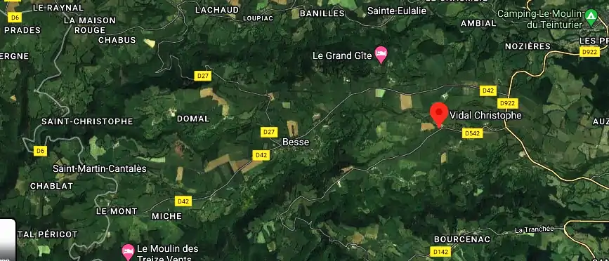 Electricien Vidal Christophe à 15140 Saint-Cirgues-de-Malbert