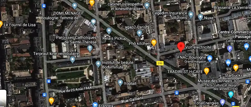 Electricien Volt électricité à Boulogne-Billancourt