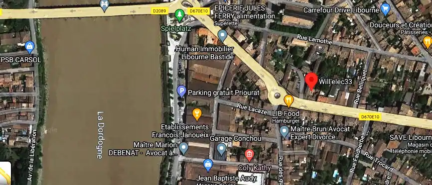 Devis électricien à Libourne