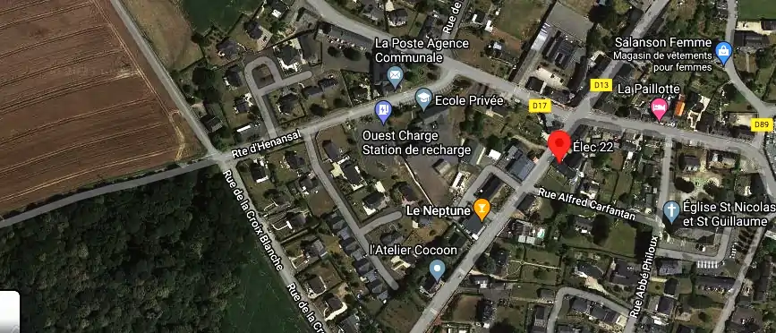 Devis électricien à Hénanbihen